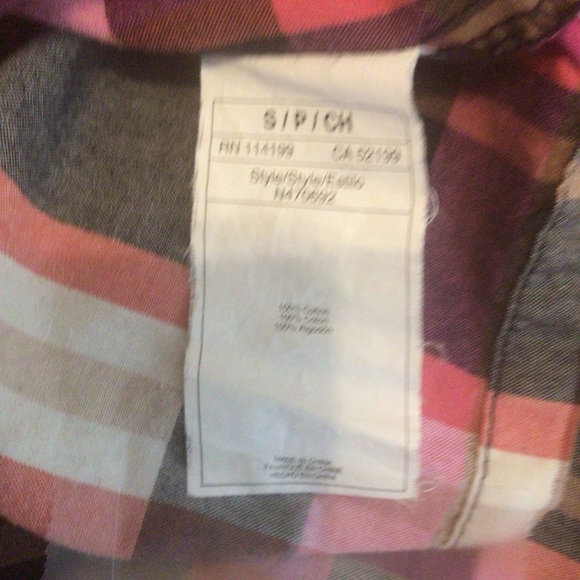 ROXY Plaid Dress/Cover up Size Small - Picture 11 of 12